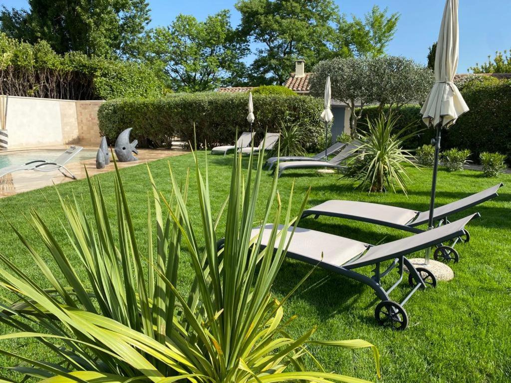 Mas Beau Soleil & Spa Cottages De Charme Avec Jacuzzi&Jardin Prives แซ็งต์-เรมีย์-เดอ-โพรวองซ์ ภายนอก รูปภาพ